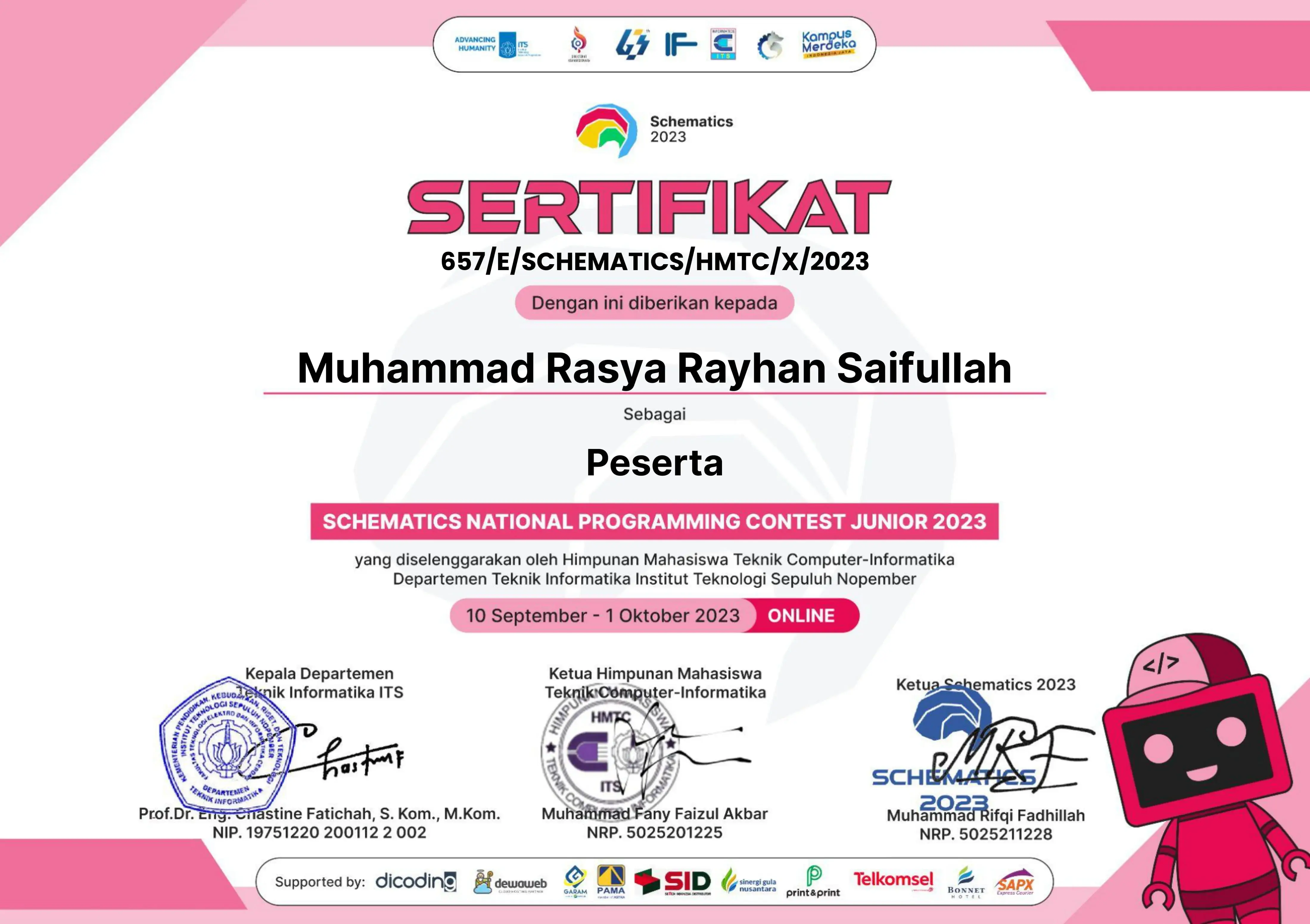 Muhammad Rasya Rayhan Saifullah 3 1