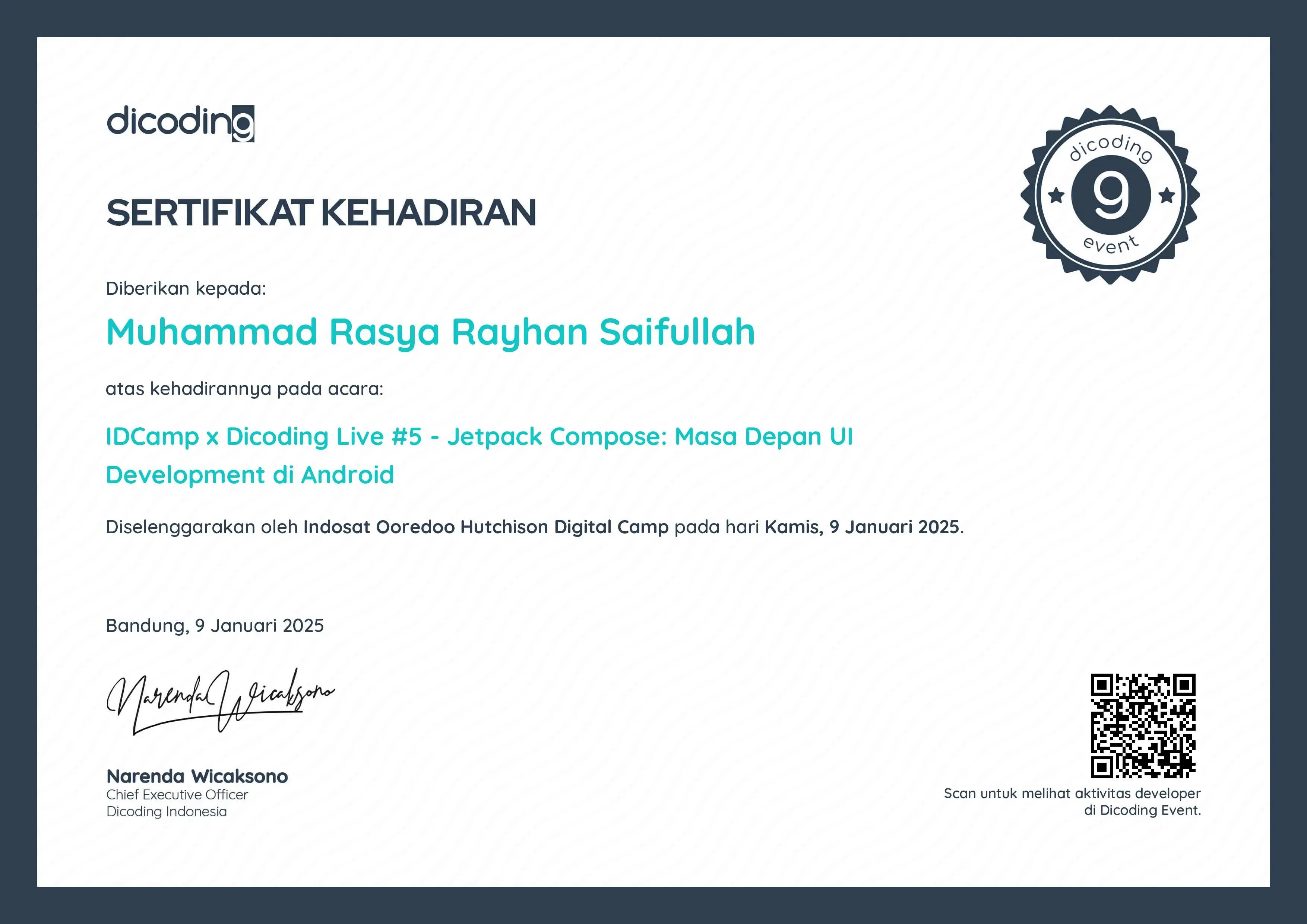 IDCamp x Dicoding Live 5 - Jetpack Compose untuk Android