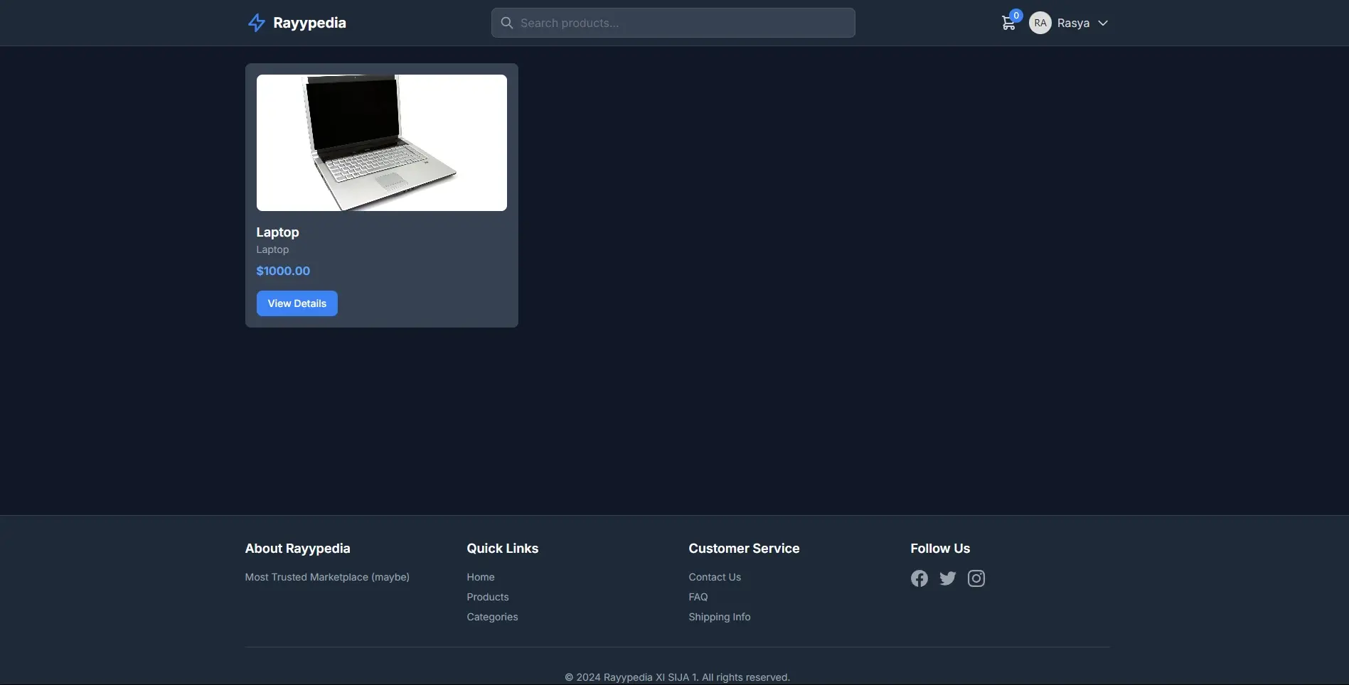 Rayypedia Marketplace